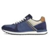 GAASTRA Kevan Nub - Sneakers Laag - Navy /Cognac