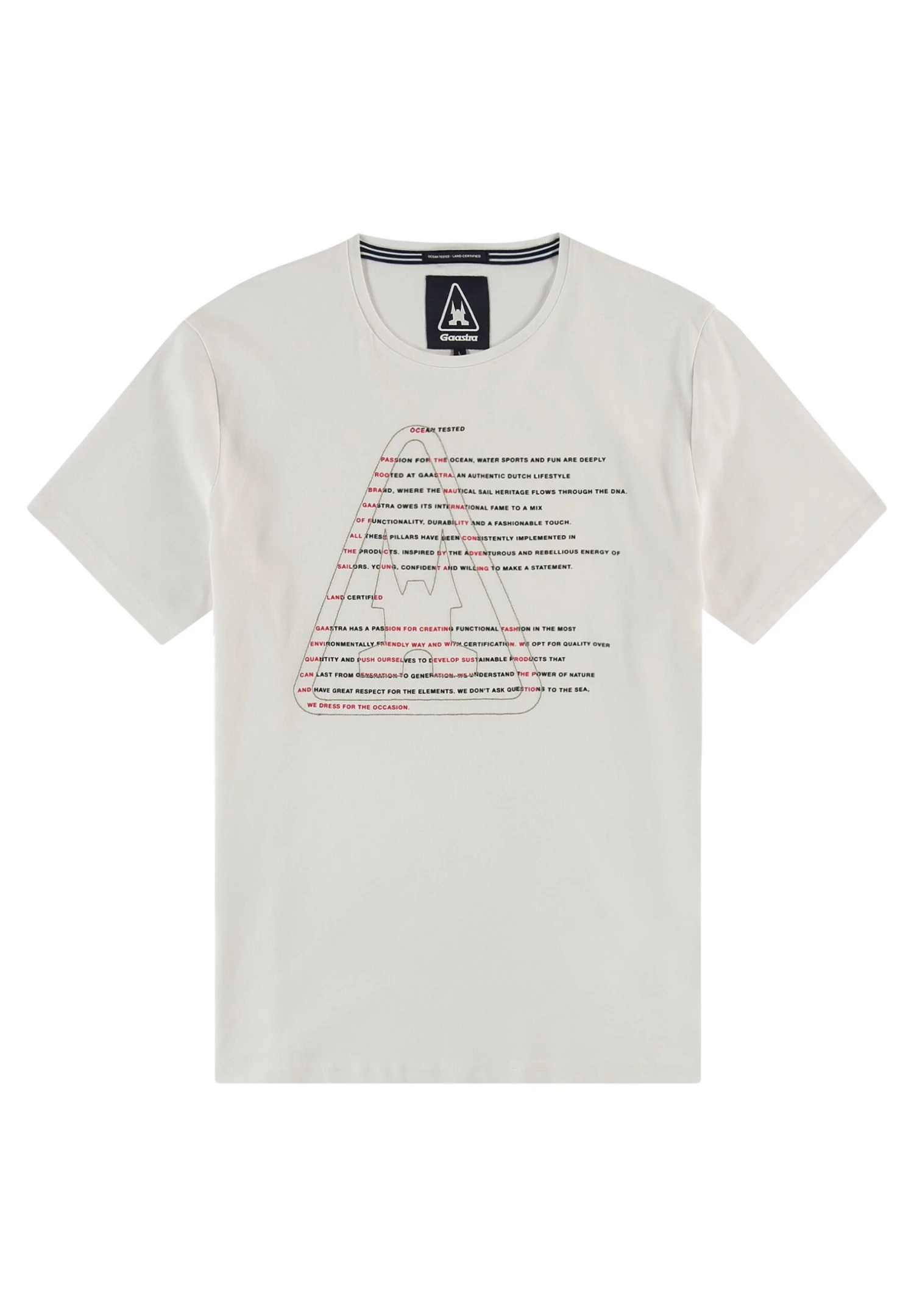 GAASTRA Warp- T-Shirt Print - White 3 GAASTRA Warp- T-Shirt Print - White - Afbeelding 3