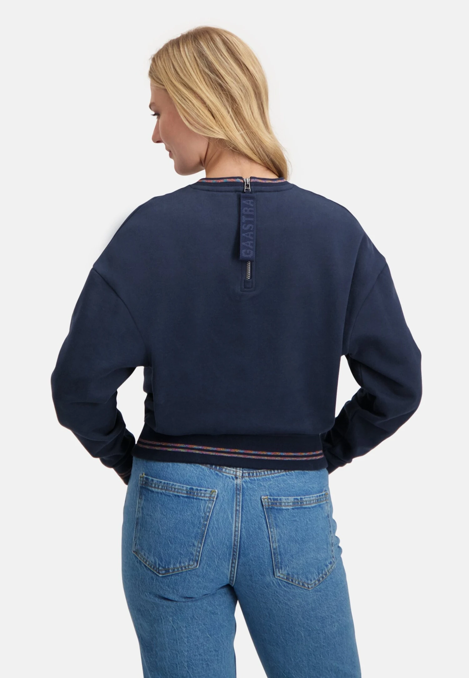 GAASTRA Equator Cropped - Sweater - Blue 2 GAASTRA Equator Cropped - Sweater - Blue - Afbeelding 2