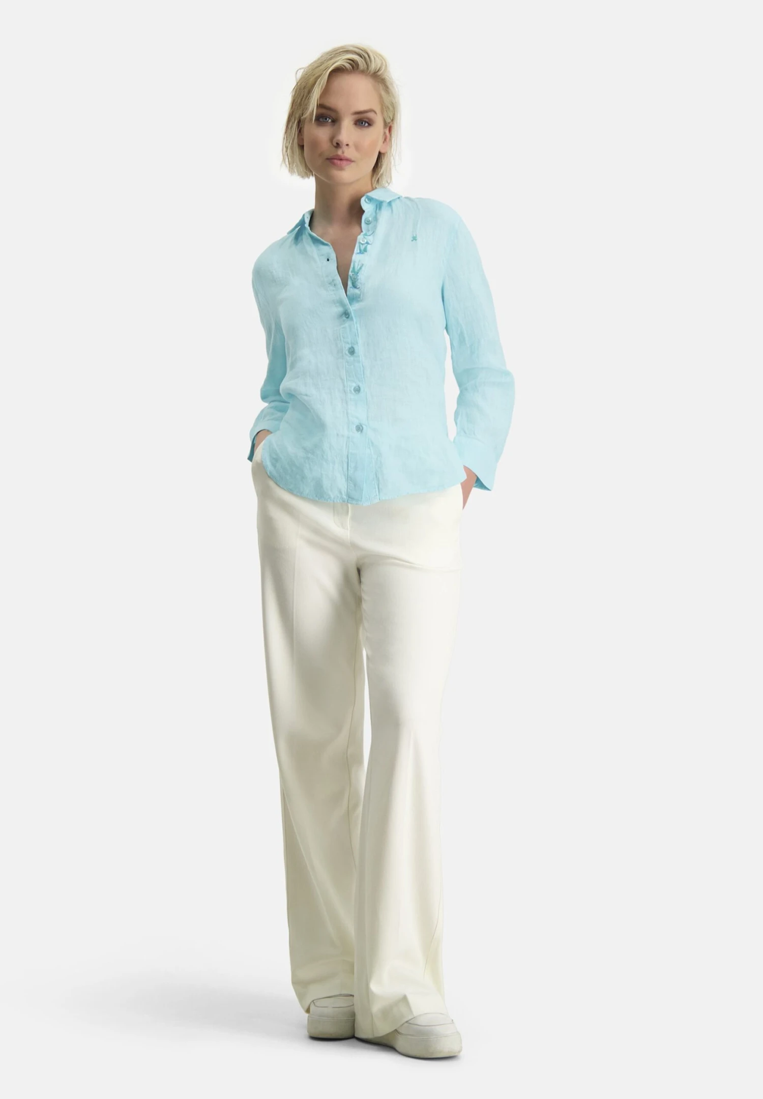 GAASTRA Ocean- Overhemdblouse - Light Blue 2 GAASTRA Ocean- Overhemdblouse - Light Blue - Afbeelding 2