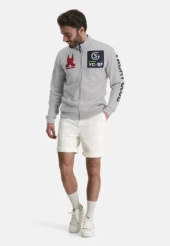 GAASTRA Costa Rica Br - Sweater Met Rits - Light Grey