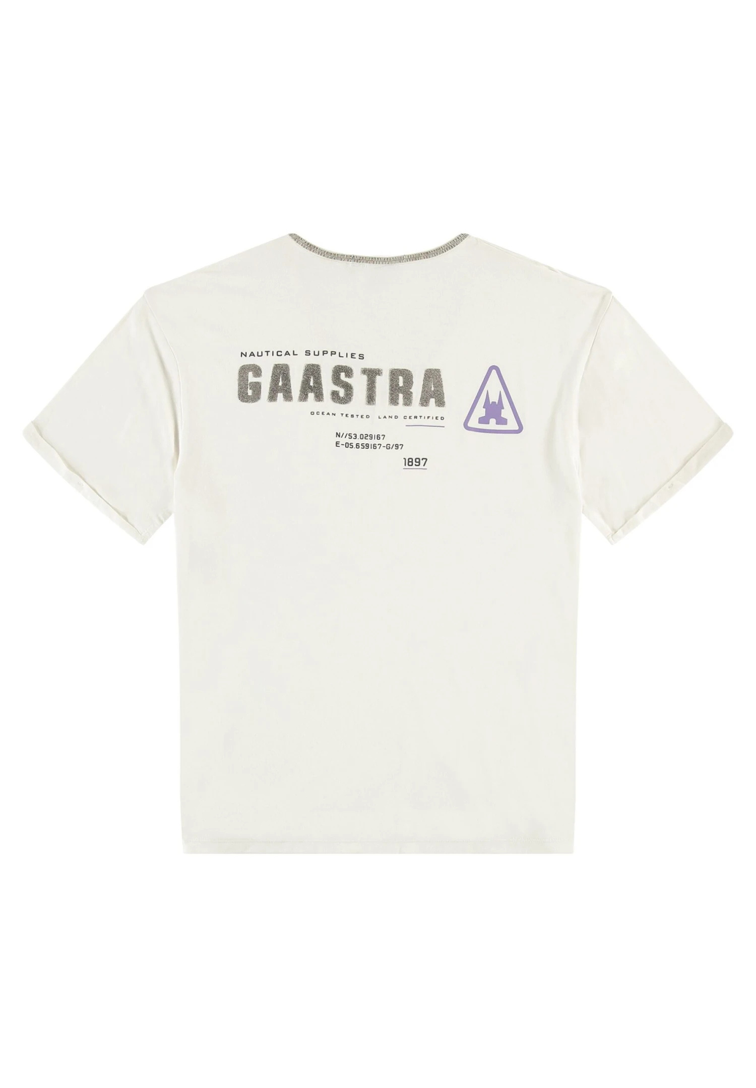 GAASTRA Indya - T-Shirt Print - Offwhite 4 GAASTRA Indya - T-Shirt Print - Offwhite - Afbeelding 4