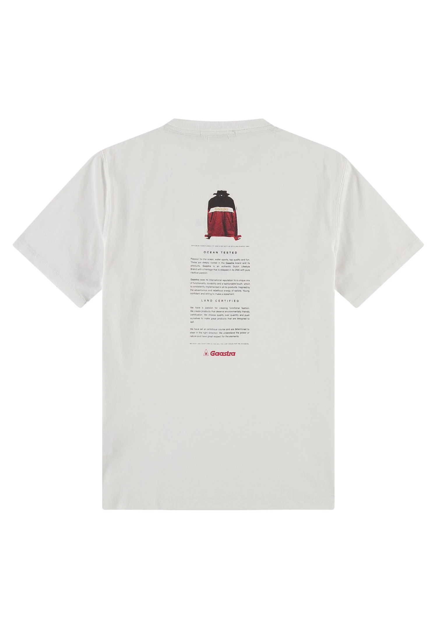 GAASTRA Wilson- T-Shirt Print - White 4 GAASTRA Wilson- T-Shirt Print - White - Afbeelding 4